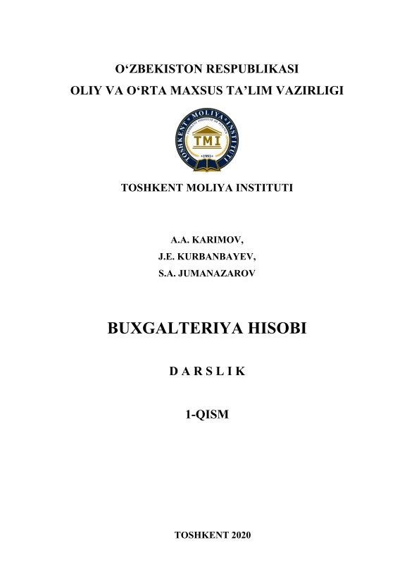 buxgalteriyahisobikarimov2020iqtisodchikutubxonasi.jpeg