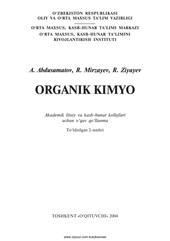 organikkimyoaabdusamatovrmirzayevrziyayev.jpeg