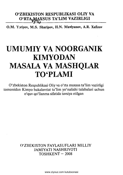 umumiyvanoorganikkimyodanmasalavamashqlartoplamioyoriyevvab.jpeg